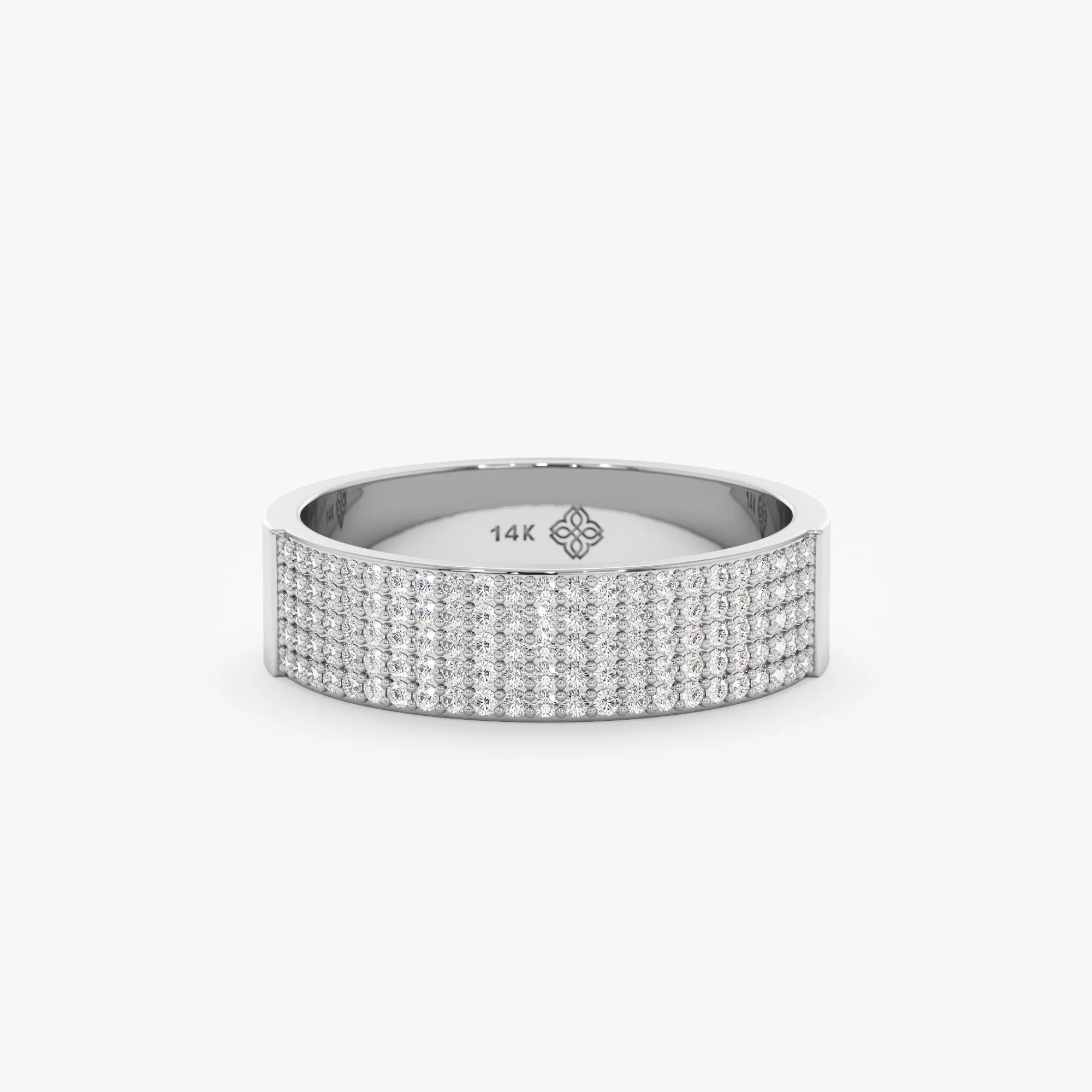 Pave Diamond Cigar Band, Amira