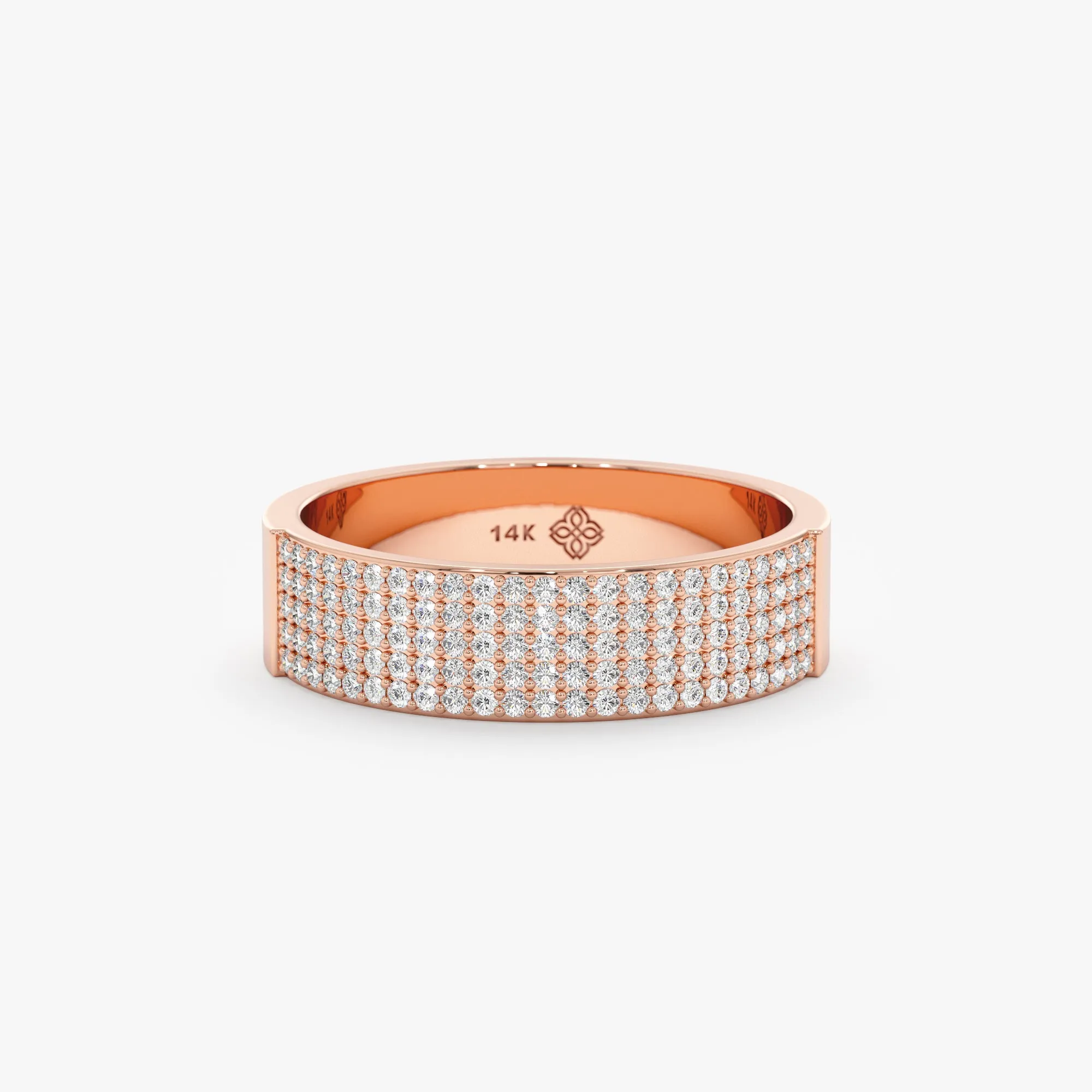 Pave Diamond Cigar Band, Amira