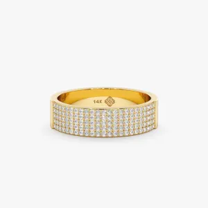 Pave Diamond Cigar Band, Amira