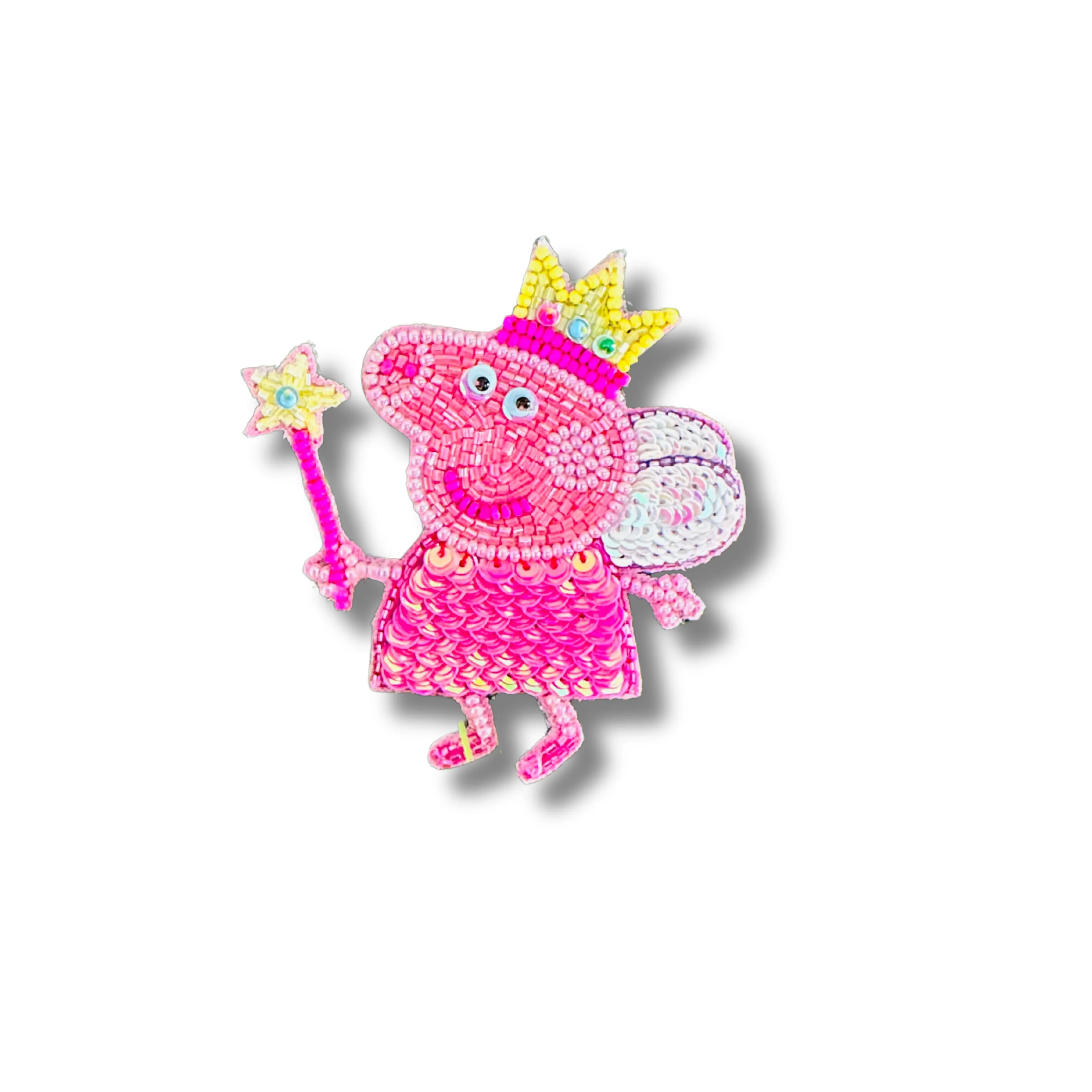 Piggy Fairy Brooch