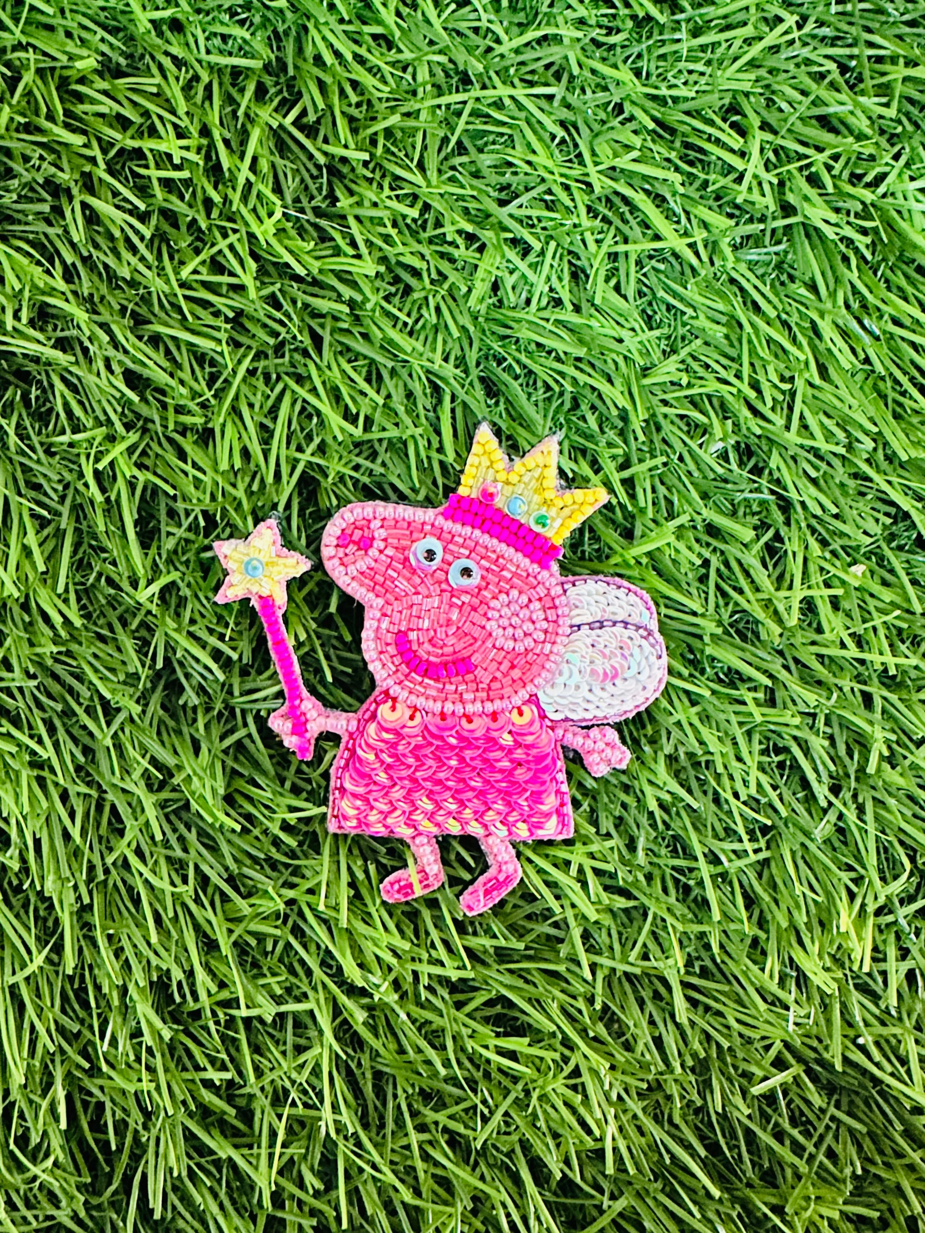 Piggy Fairy Brooch