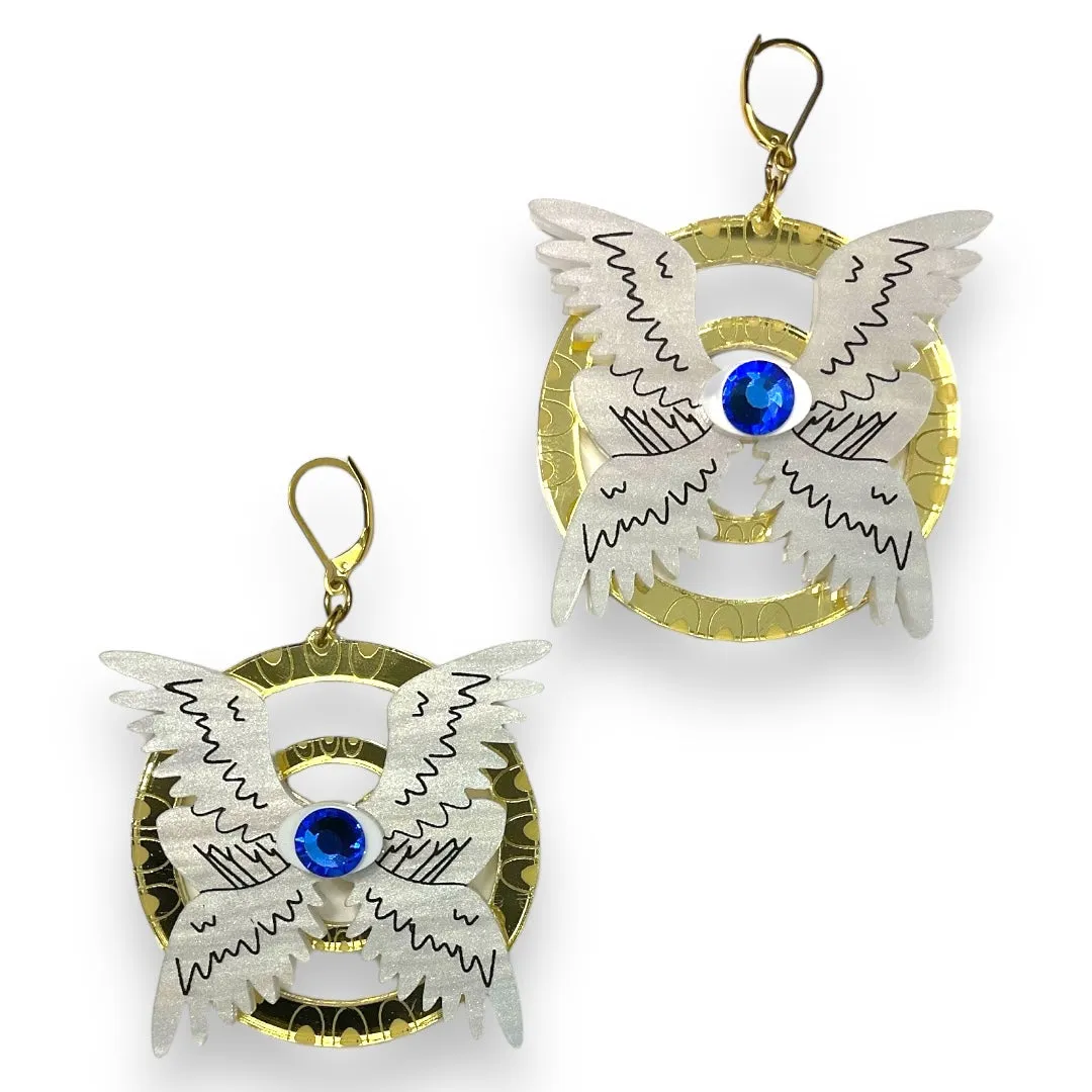Sarah's Scribbles Seraphim Angel Earrings