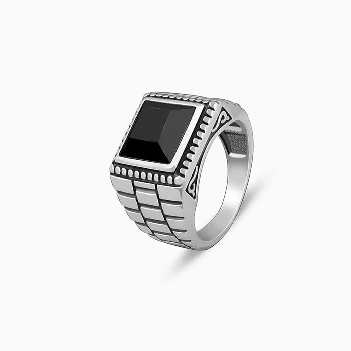 Silver Adventurous Ring For Him