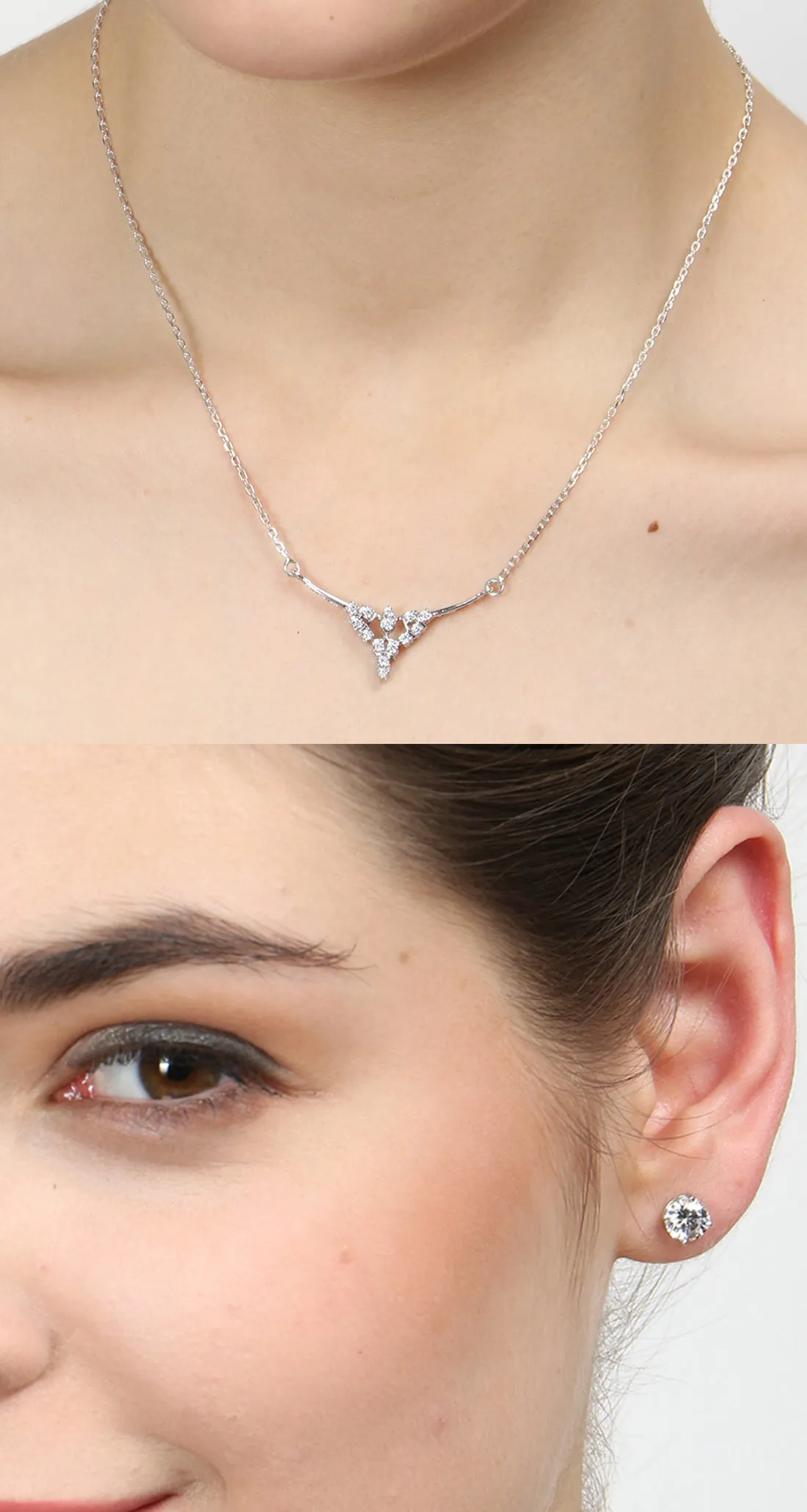 Silver Alice Jewellery Set