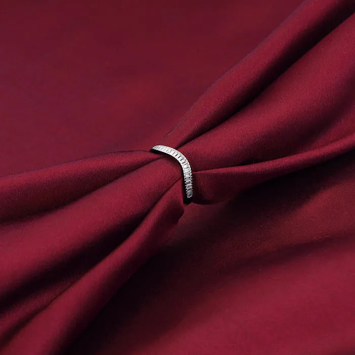Silver Hillock Ring