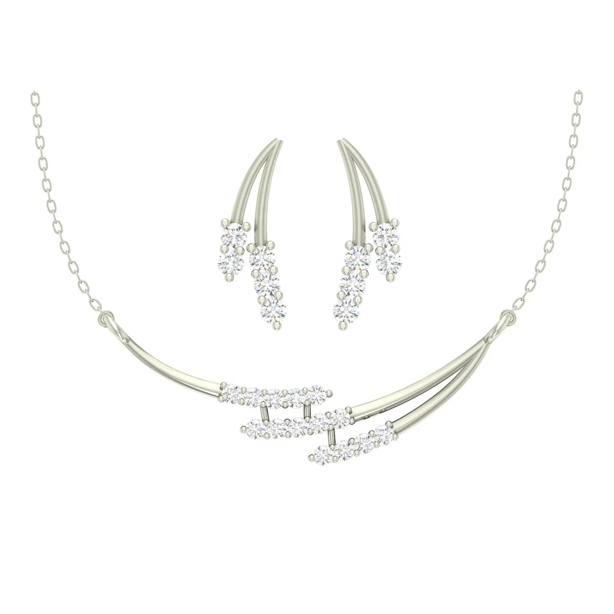 Silver Isla Jewellery Set