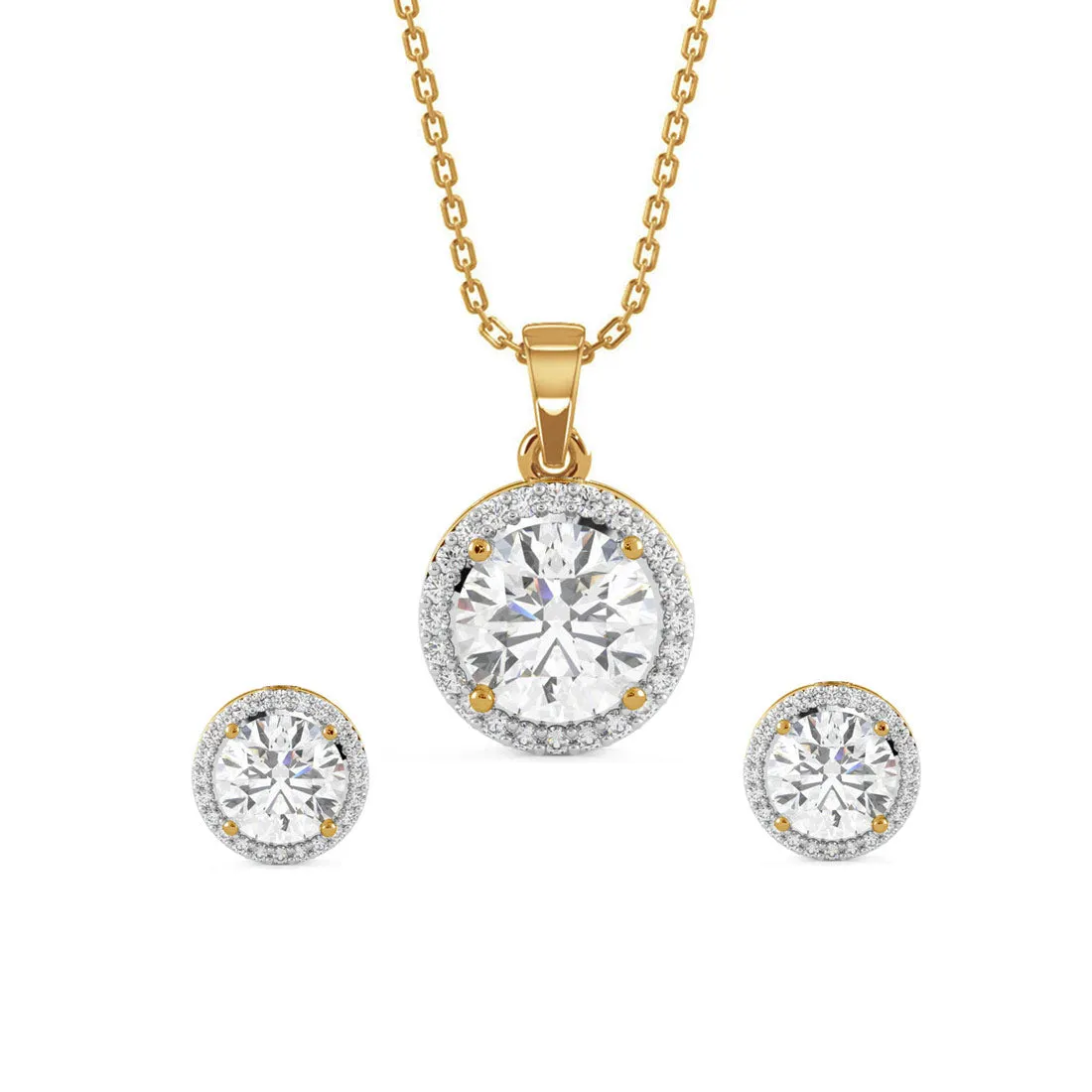 Silver Talia Jewellery Set