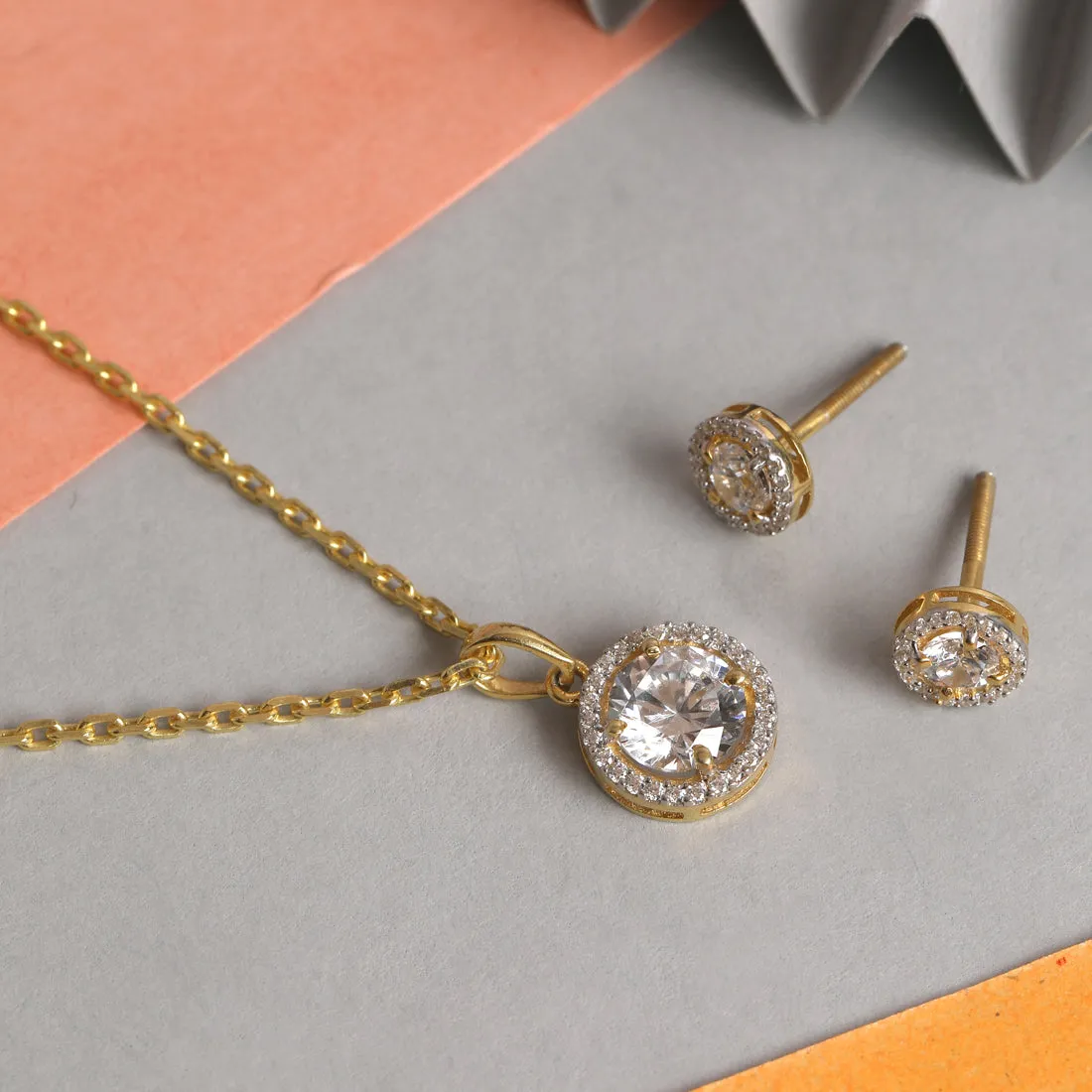 Silver Talia Jewellery Set