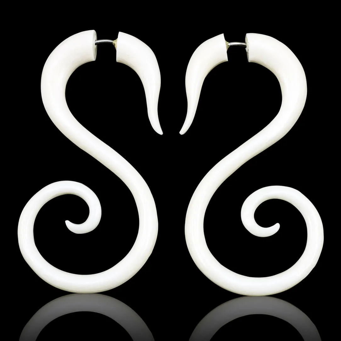 Spiral Tails - Bone