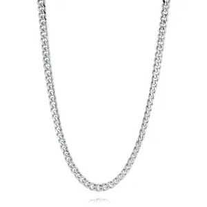 Stainless Steel 6mm Curb Necklace