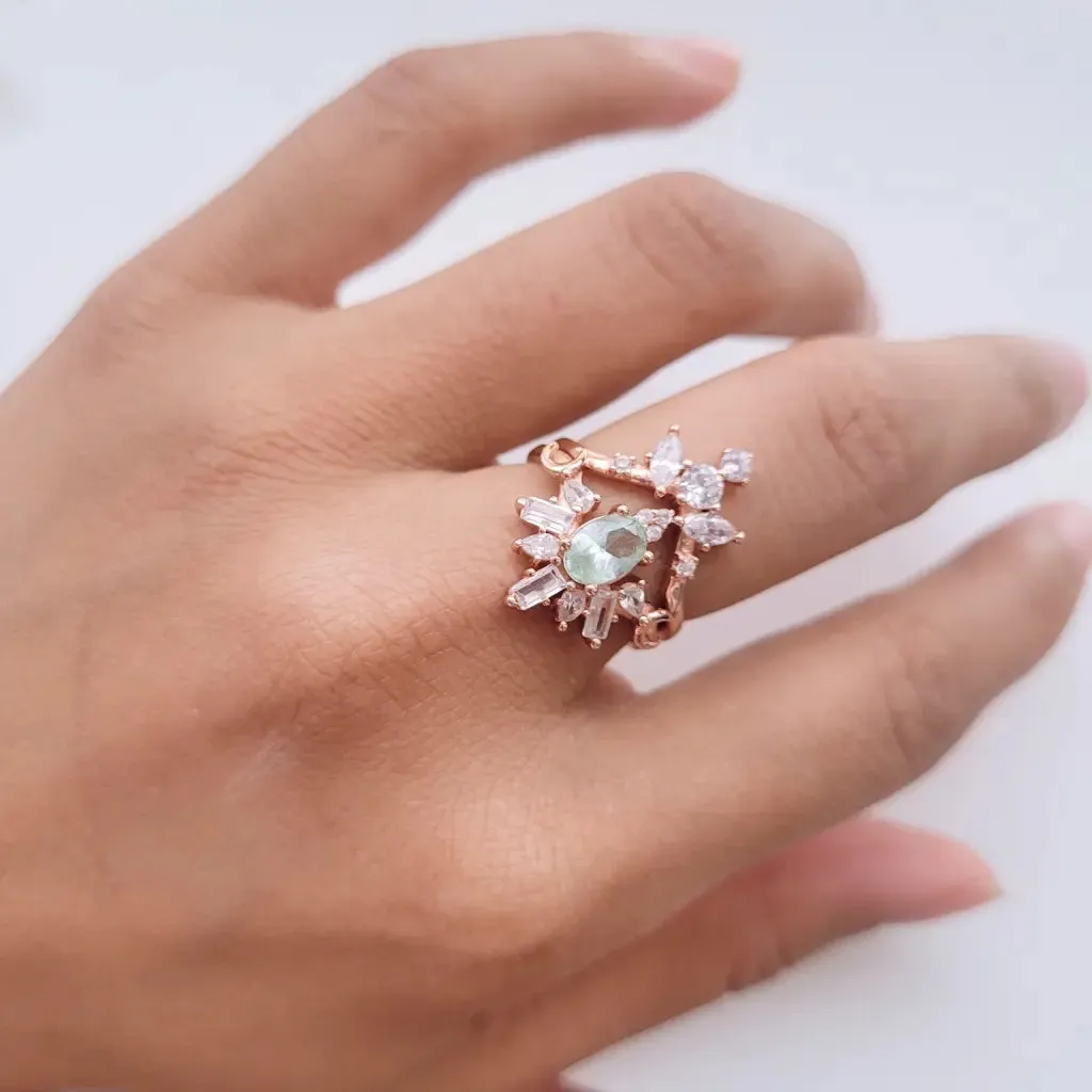 Victoria Ring Set - Mint