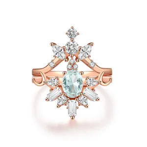 Victoria Ring Set - Mint