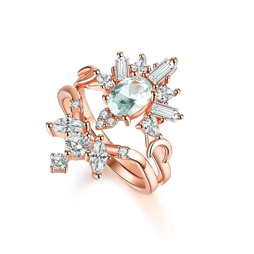 Victoria Ring Set - Mint