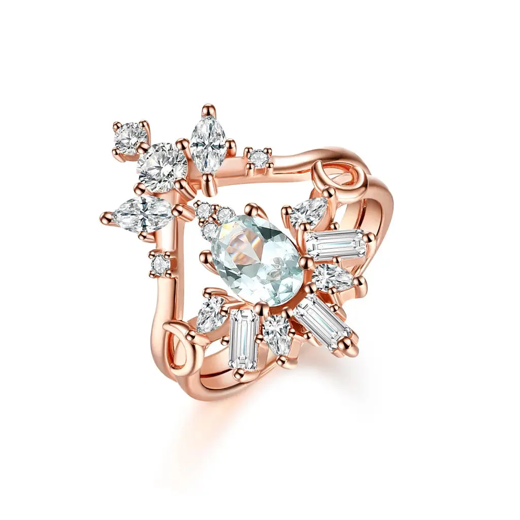 Victoria Ring Set - Mint