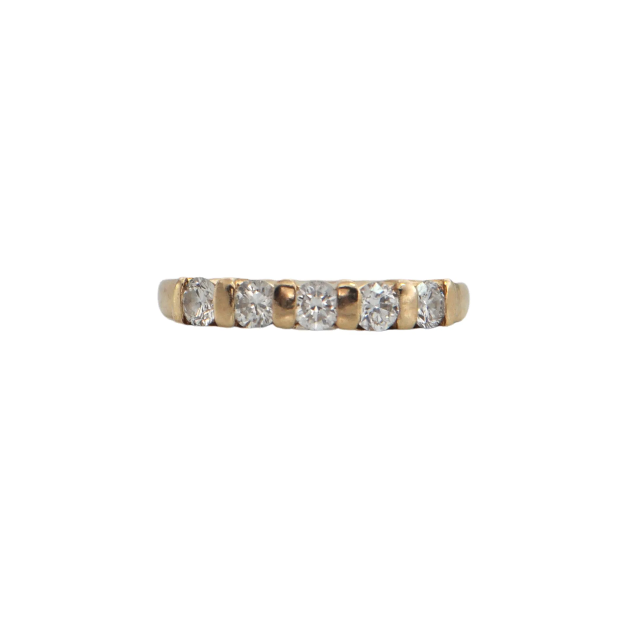 Vintage Birks Diamond 14K Gold Ring